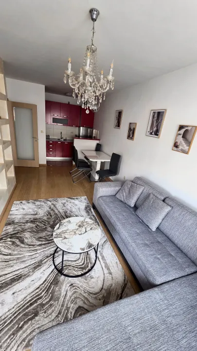 Rent, one bedroom apartment, 46m², City Kvart, Podgorica