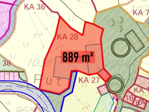 Sale, land lot, 889m², Kuljače, Budva - image 4