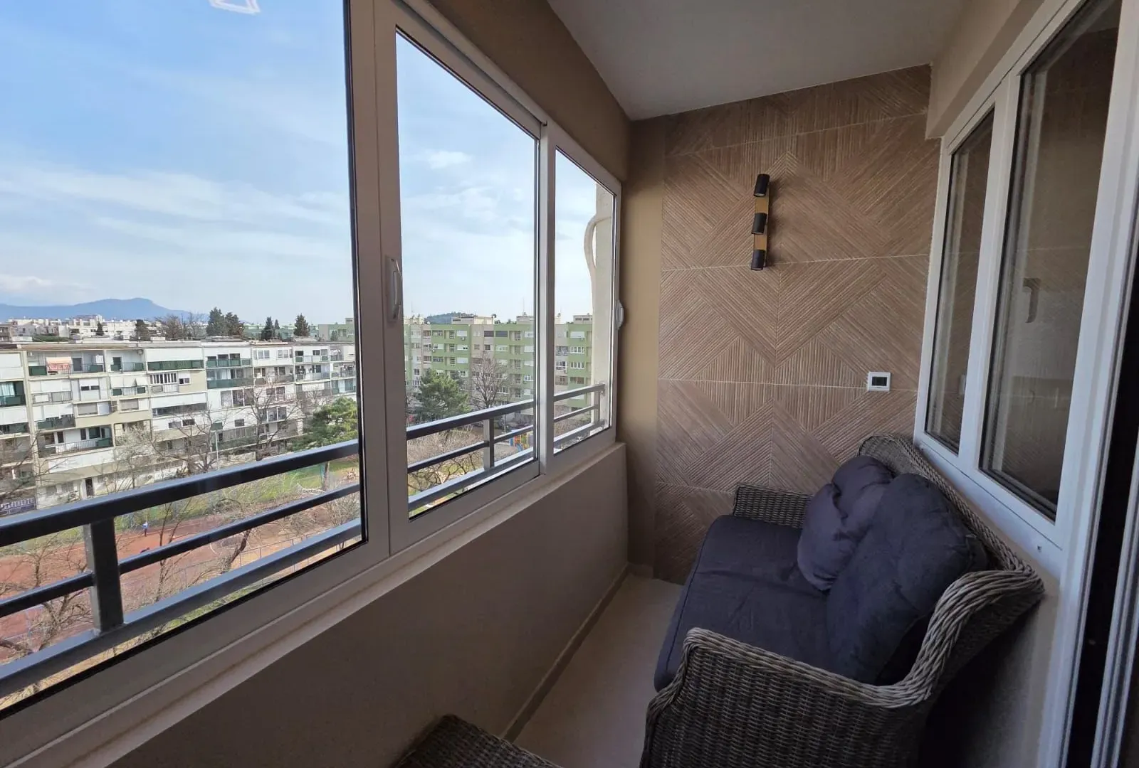 Rent, two bedroom apartment, 75m², Preko Morače, Podgorica