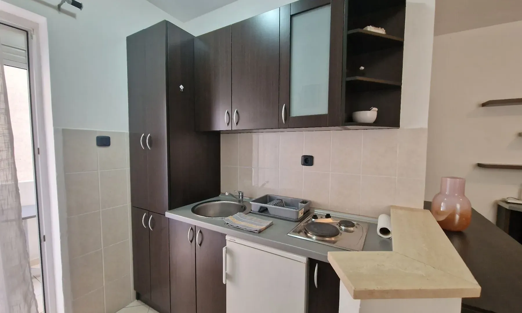 Rent, studio apartment, 21m², Budva, Crna Gora