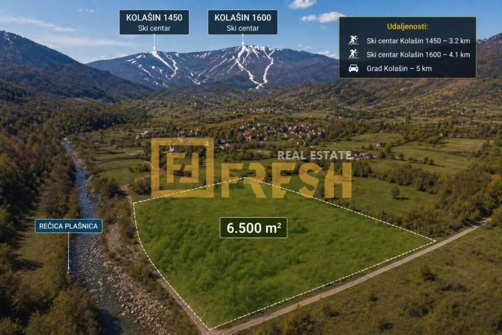 Sale, land lot, 6500m², Kolašin, Crna Gora