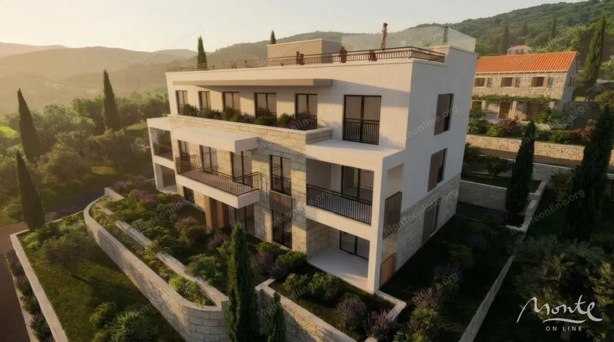 Prodaja, jednosoban stan, 58m², Dobrota, Kotor