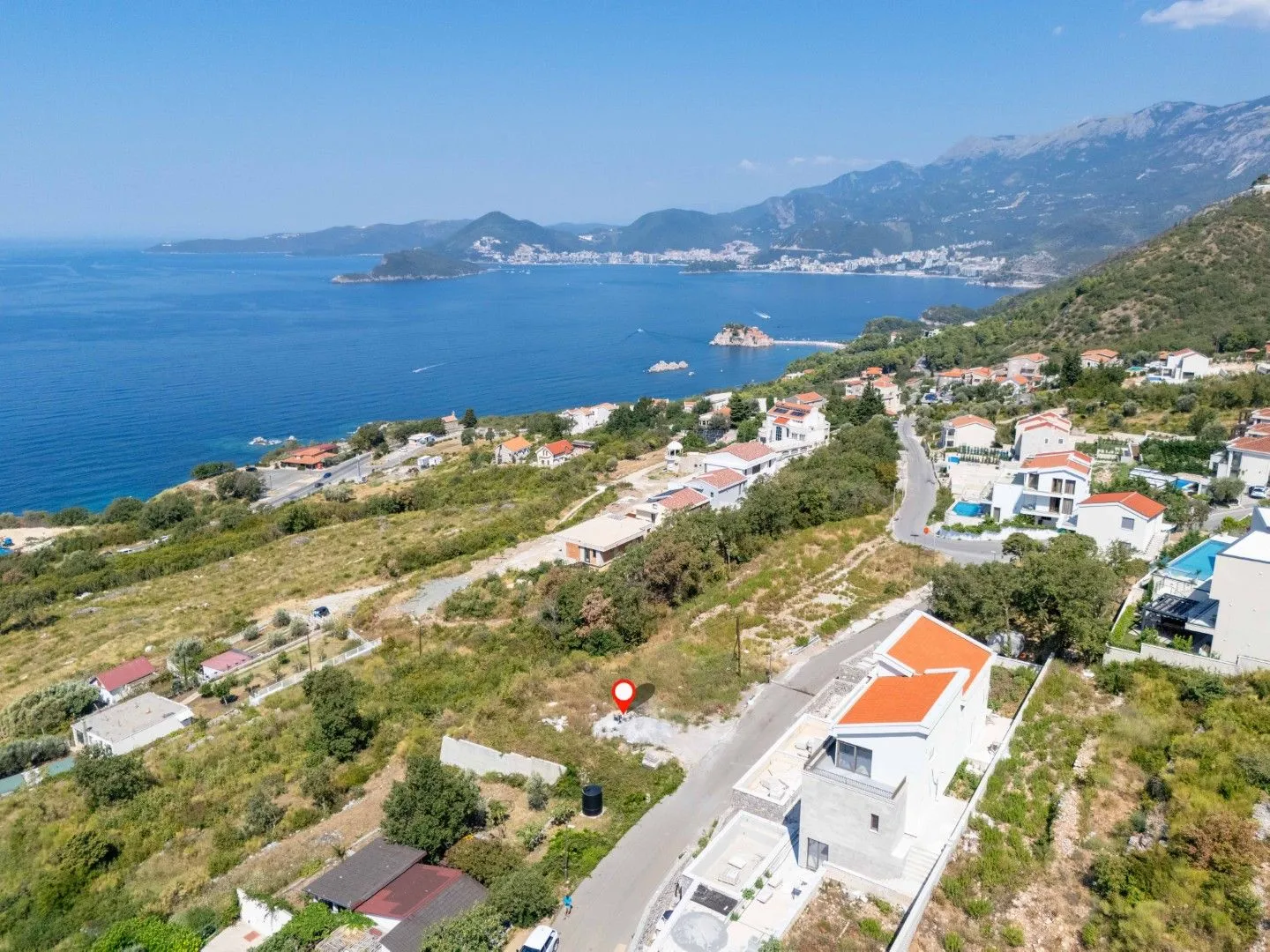 Prodaja, plac, 730m², Blizikuće, Budva