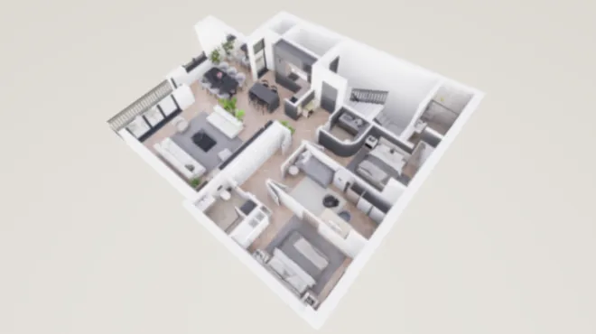 Sale, apartment, 106m², Lekino Brdo, Voždovac Sve Podlokacije