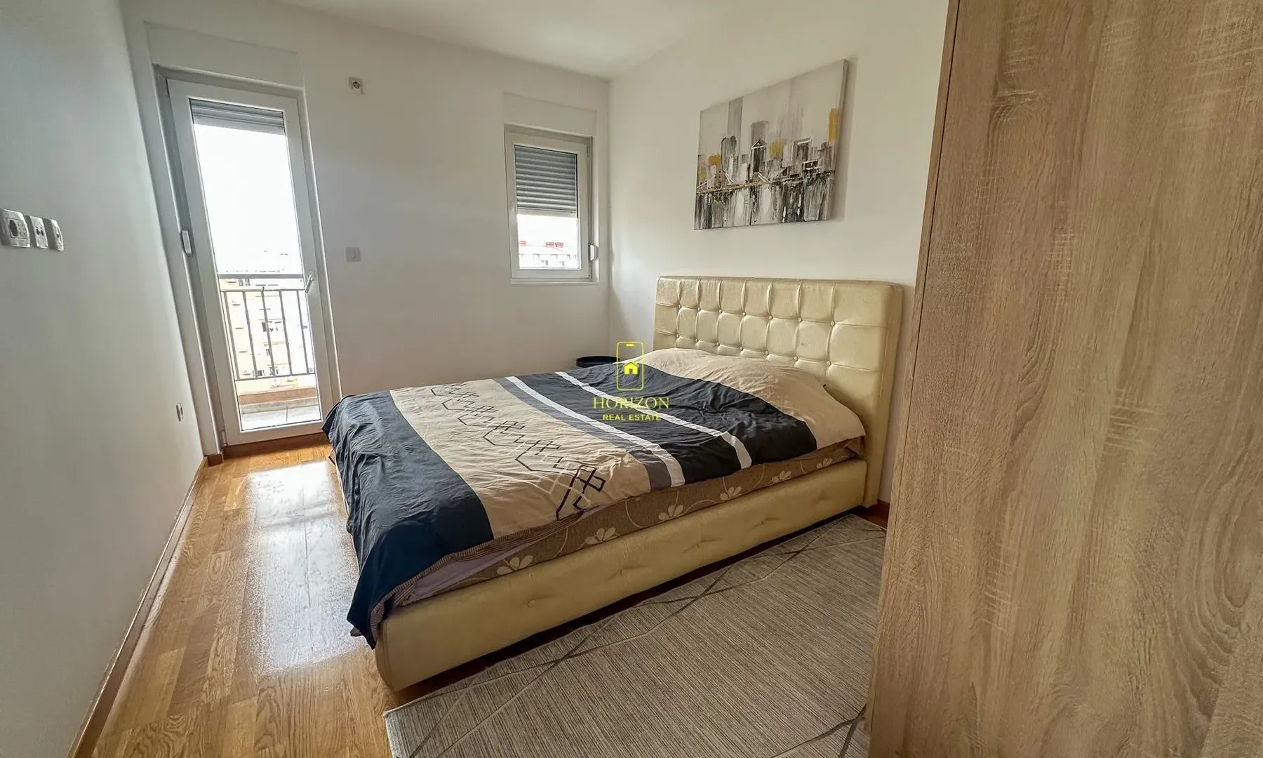 Rent, one bedroom apartment, 43m², Stari Aerodrom, Podgorica