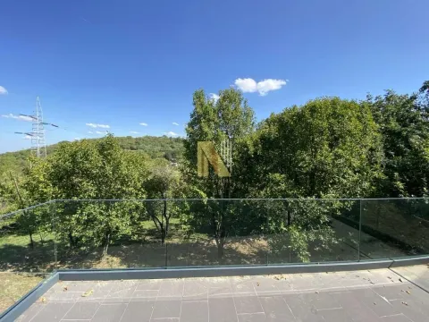 Pogled sa terase na dvorište i zelenilo. - image 10