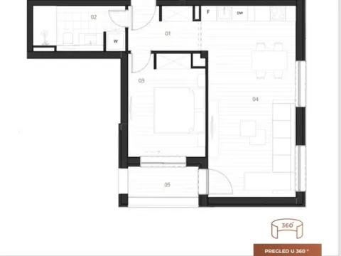 Prodaja, jednosoban stan, 51m², Tološi, Podgorica - image 2