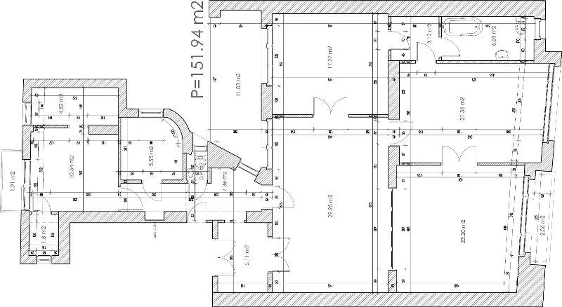 Sale, apartment, 152m², Stari Grad, Beograd