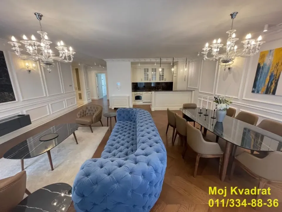 Rent, four bedroom apartment, 125m², Čubura, Beograd