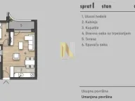 Sale, two bedroom apartment, 43m², Socijalno, Novi Sad Sve Podlokacije - image 2