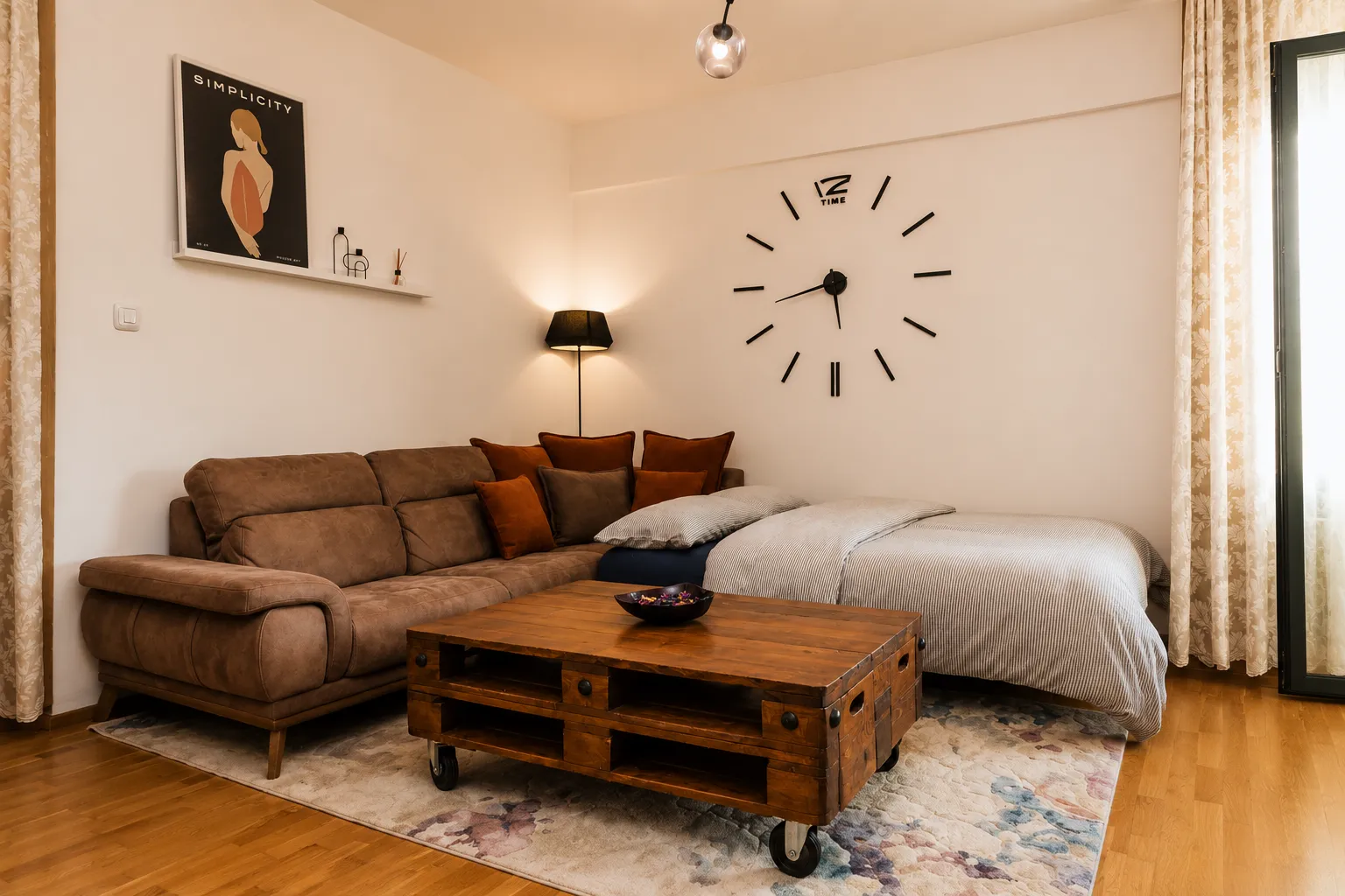 Rent, two bedroom apartment, 67m², Blok 9, Podgorica