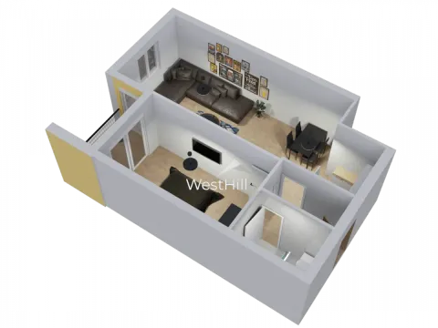 Sale, studio apartment, 33m², Bar, Crna Gora - image 2