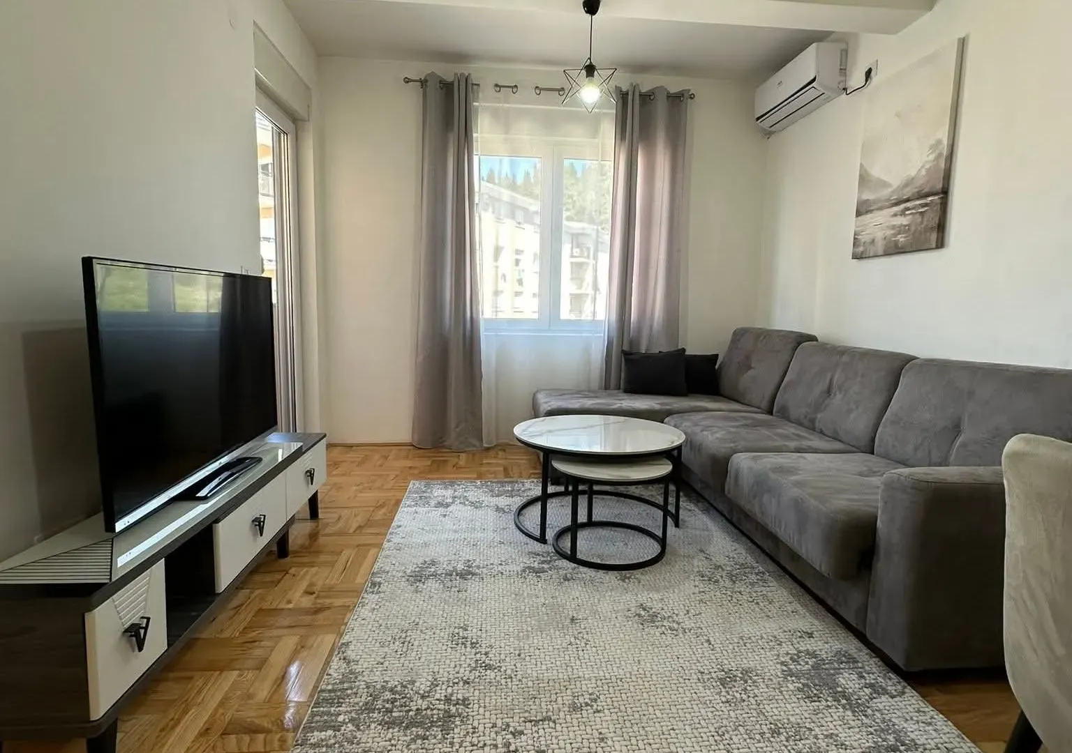 Rent, one bedroom apartment, 46m², Zabjelo, Podgorica