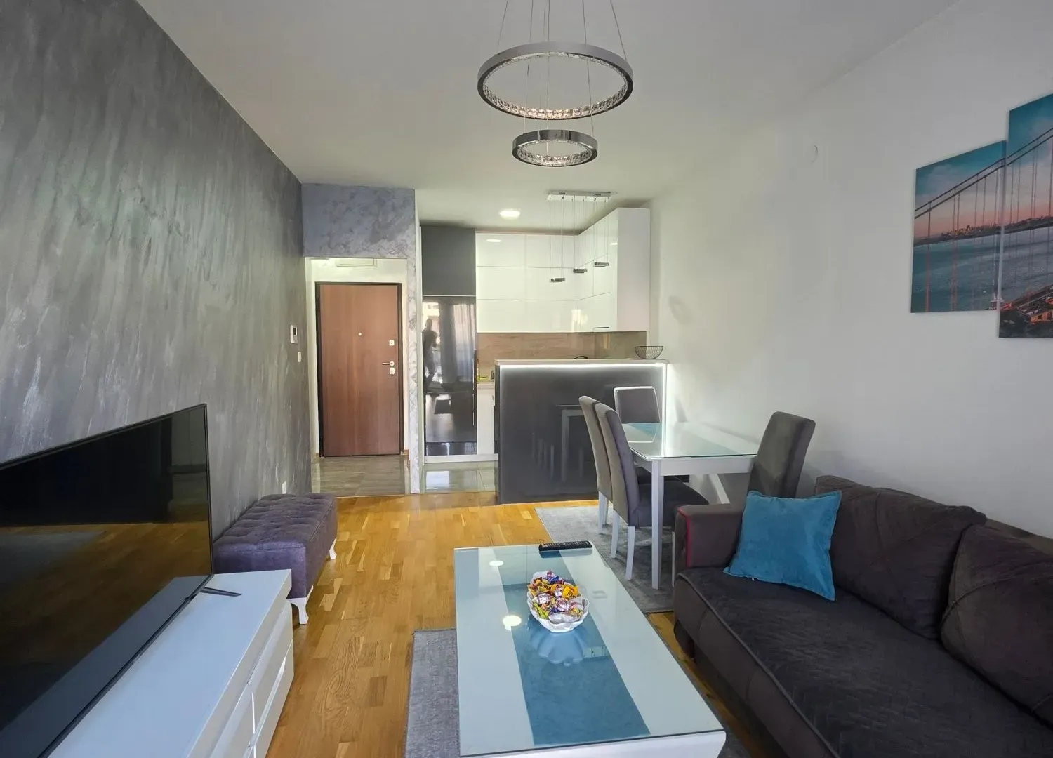 Rent, one bedroom apartment, 47m², Ljubović, Podgorica
