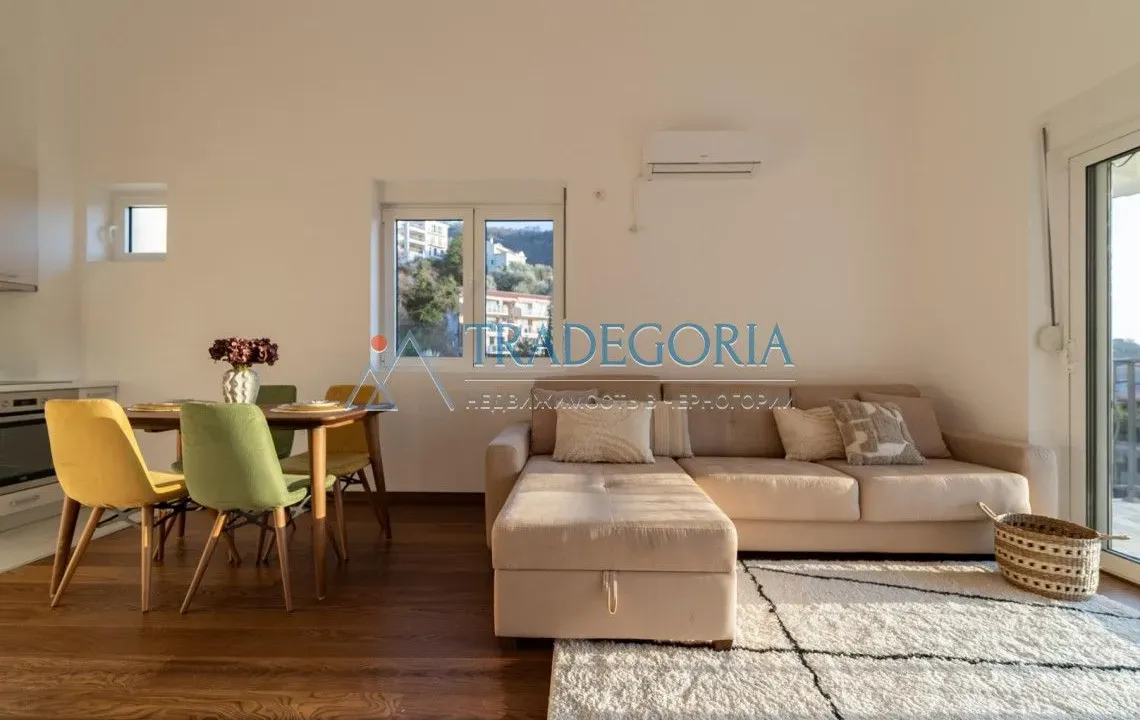 Prodaja, dvosoban stan, 60m², Pržno, Budva