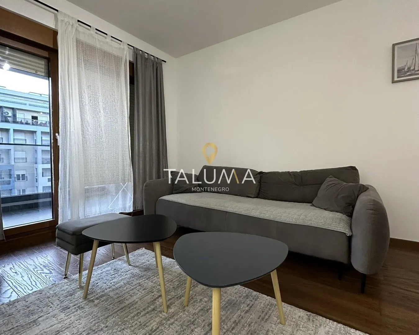 Rent, one bedroom apartment, 50m², City Kvart, Podgorica