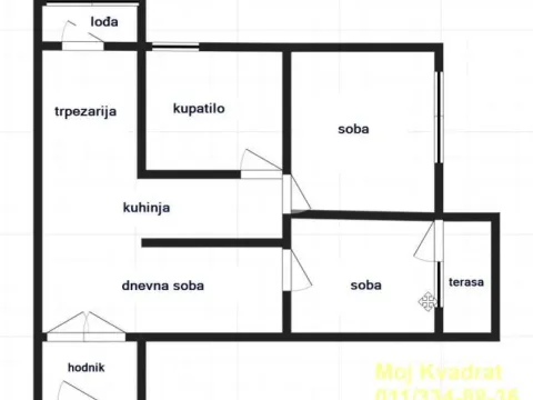 Prodaja, dvosoban stan, 62m², Zemun Sve Podlokacije, Beograd - image 15