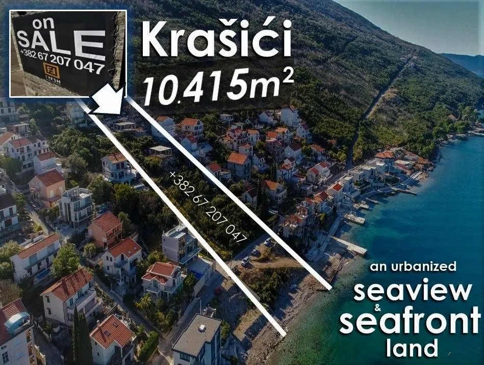 Prodaja, plac, 10415m², Tivat, Crna Gora