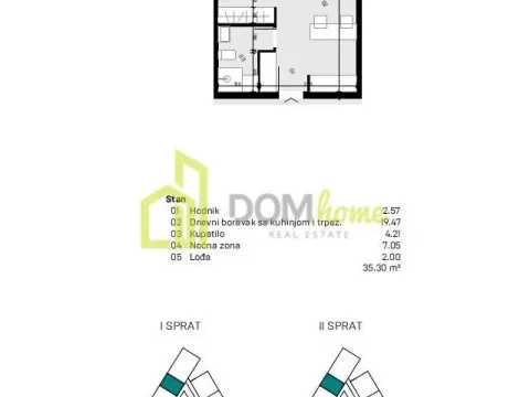Prodaja, jednosoban stan, 35m², Donja Gorica, Podgorica - image 8