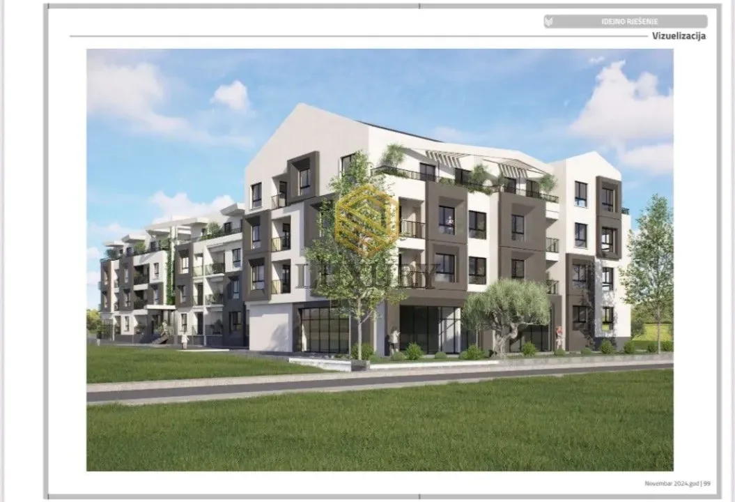 Prodaja, dvosoban stan, 69m², Zagorič, Podgorica