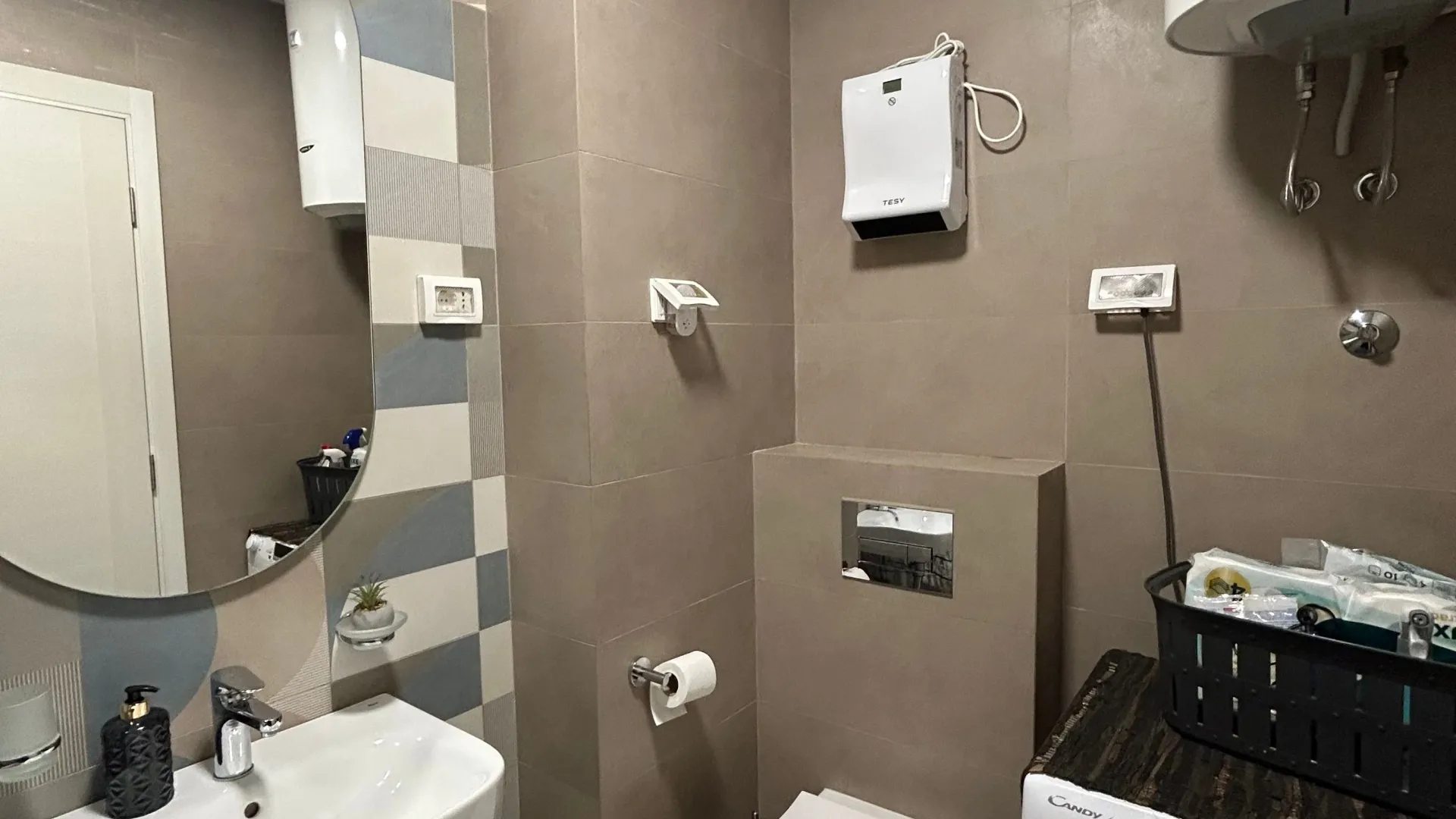 Rent, one bedroom apartment, 43m², Pobrežje, Podgorica