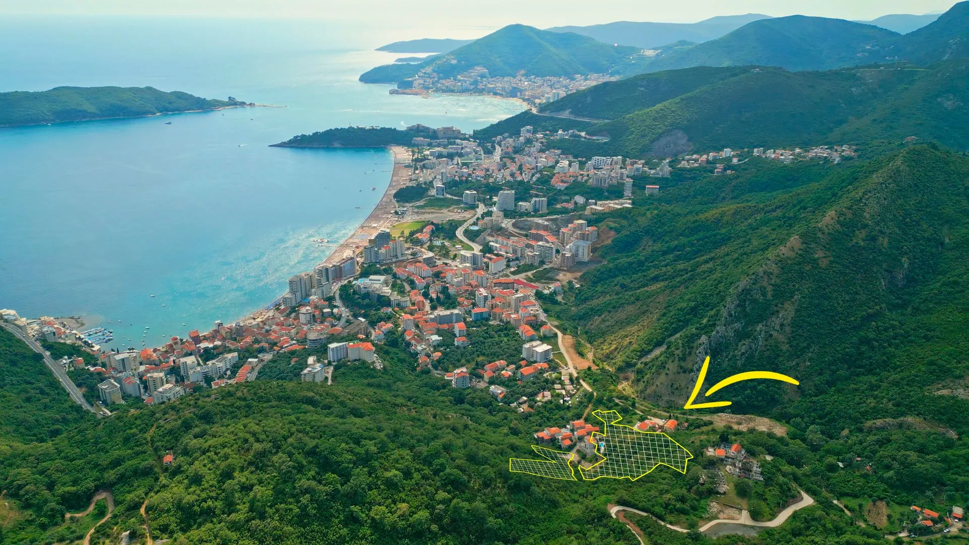 Prodaja, plac, 8893m², Budva, Crna Gora