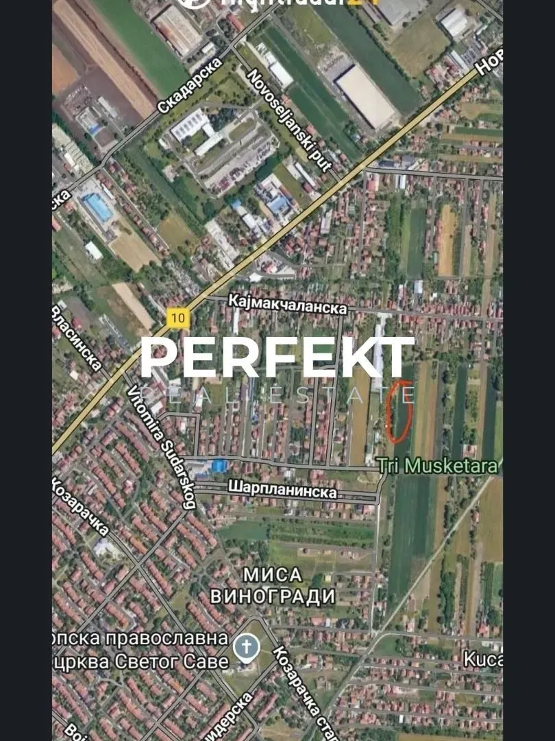 Prodaja, plac, 1520m², Misa, Pančevo
