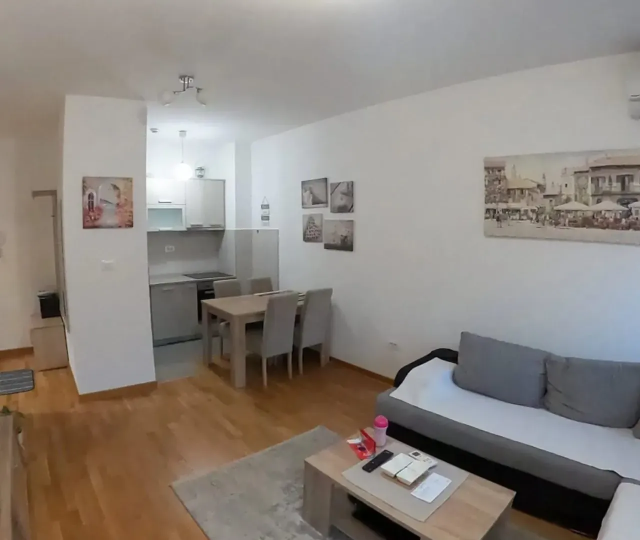 Izdavanje, jednosoban stan, 43m², City Kej, Podgorica