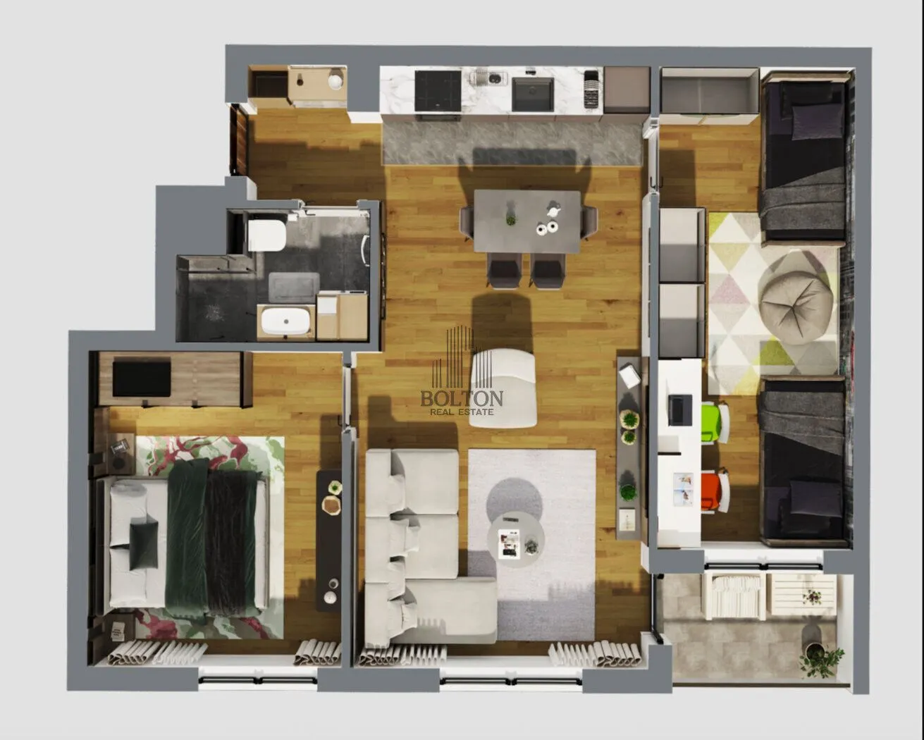 Prodaja, trosoban stan, 65m², Novi Beograd Sve Podlokacije, Beograd