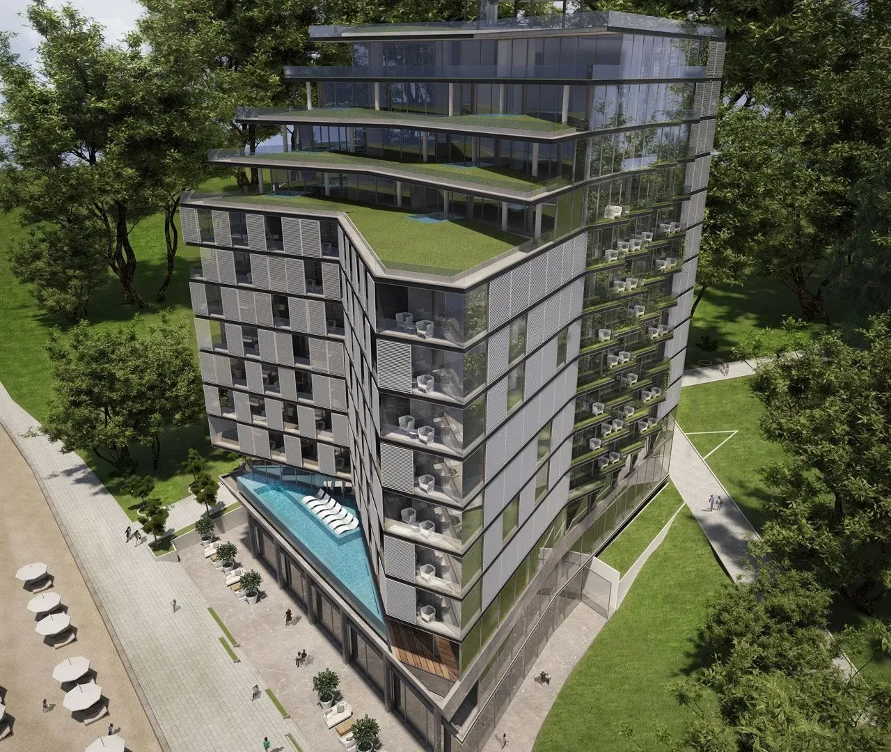 Sale, one bedroom apartment, 67m², Rafailovići, Budva