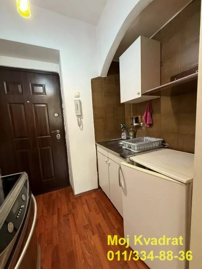 Rent, studio apartment, 21m², Savski Venac, Beograd