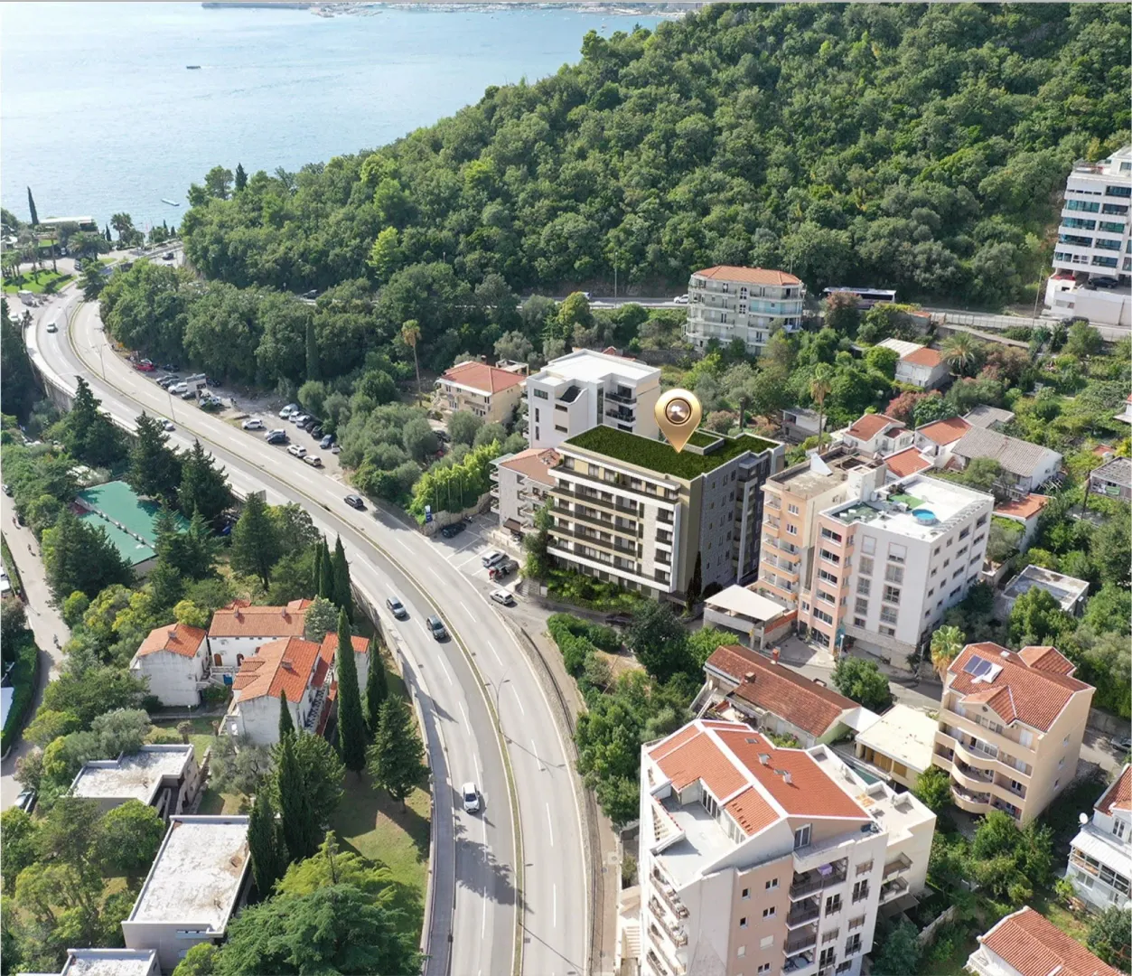 Sale, two bedroom apartment, 40m², Bečići, Budva