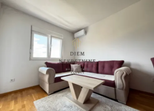 Izdavanje, jednosoban stan, 41m², Stari Aerodrom, Podgorica