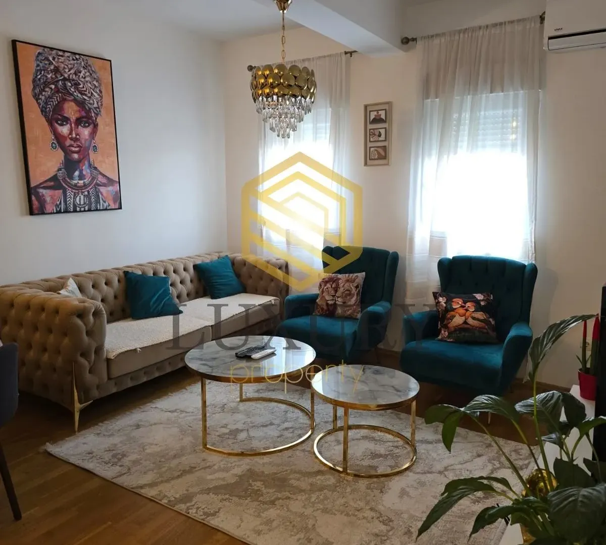 Rent, one bedroom apartment, 40m², Ljubović, Podgorica