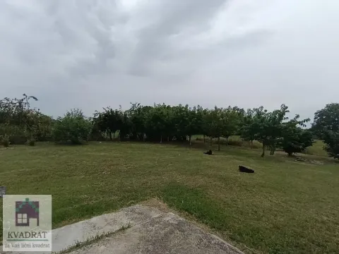 Pogled na prostrano dvorište sa travnjakom i drvećem. - image 3