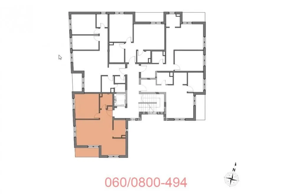 Prodaja, dvosoban stan, 55m², Jajinci, Voždovac Sve Podlokacije