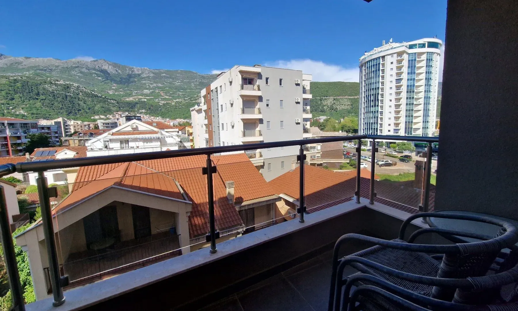 Rent, one bedroom apartment, 48m², Budva, Crna Gora