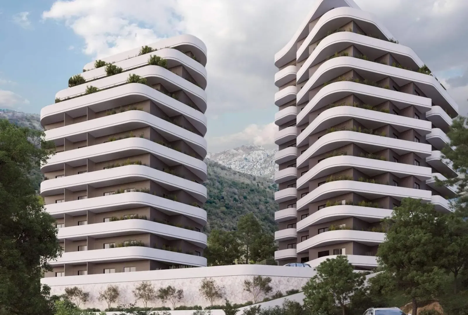Sale, one bedroom apartment, 40m², Bečići, Budva