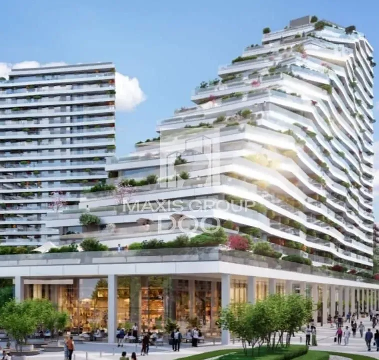 Sale, two bedroom apartment, 72m², Savski Venac, Beograd