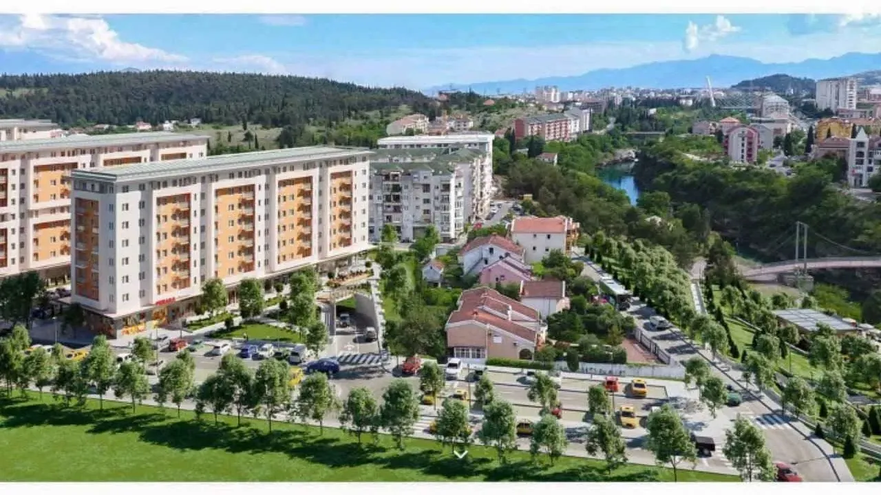 Rent, one bedroom apartment, 35m², City Kej, Podgorica