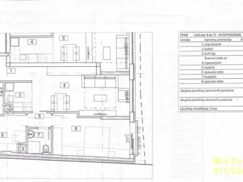 Sale, two bedroom apartment, 54m², Čukarica, Beograd - image 15