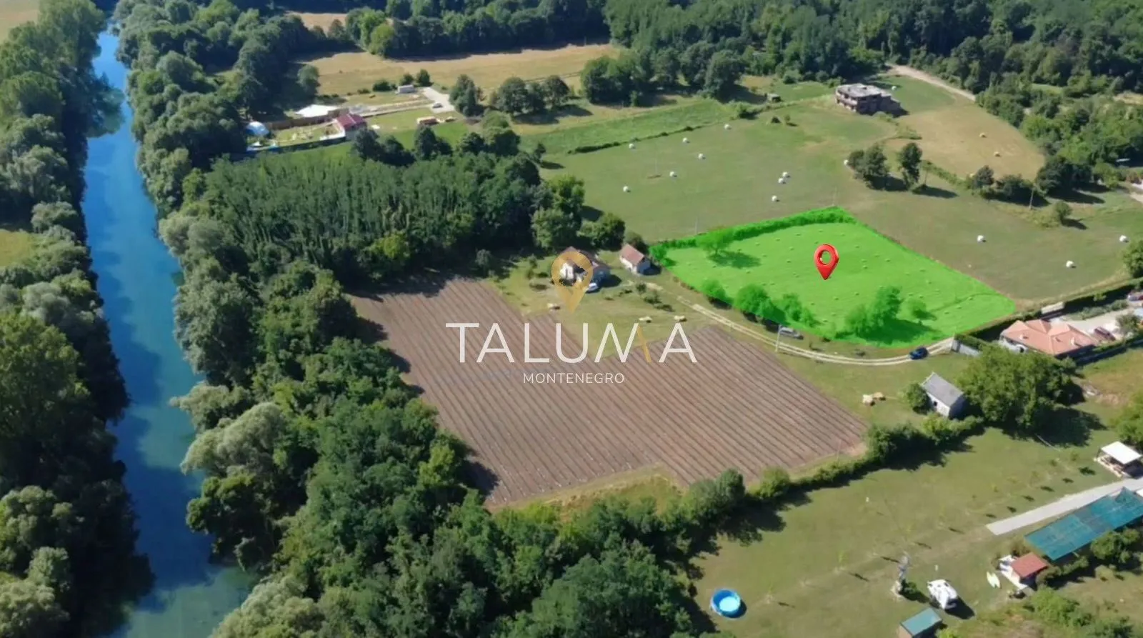 Prodaja, plac, 3900m², Glavica, Danilovgrad