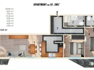 Izdavanje, trosoban stan, 82m², Bečići, Budva - image 5