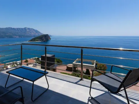 Rent, one bedroom apartment, 45m², Vidikovac, Budva