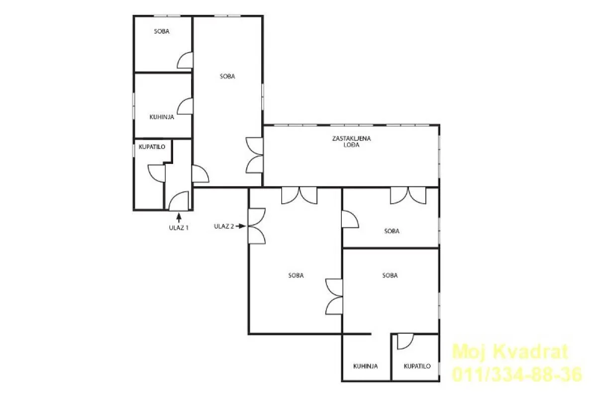 Prodaja, stan, 132m², Vračar Sve Podlokacije, Beograd