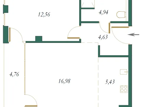 Prodaja, stan, 78m², Kolašin, Crna Gora - image 7