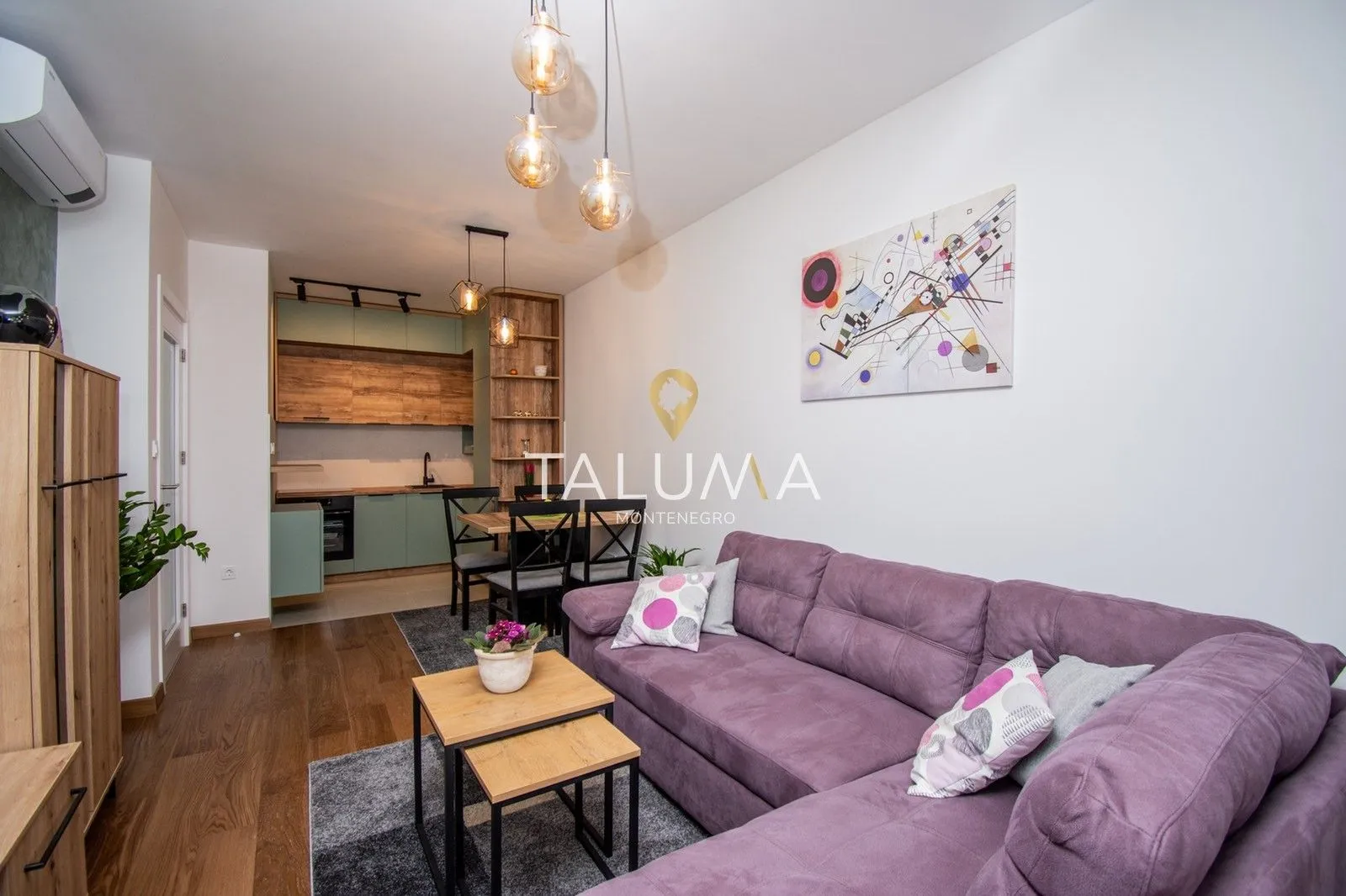 Izdavanje, jednosoban stan, 50m², Tološi, Podgorica