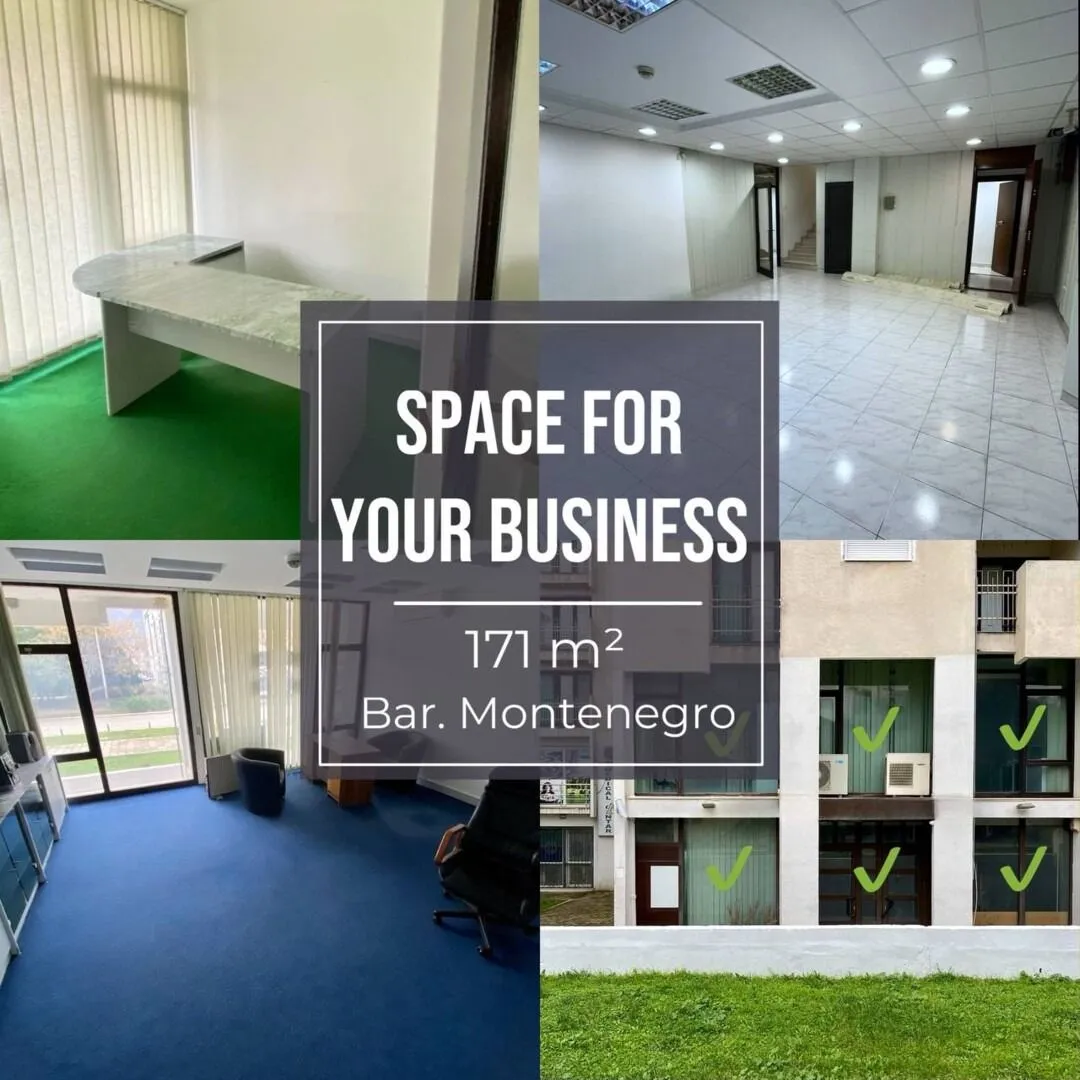 Sale, office space, 171m², Centar, Bar