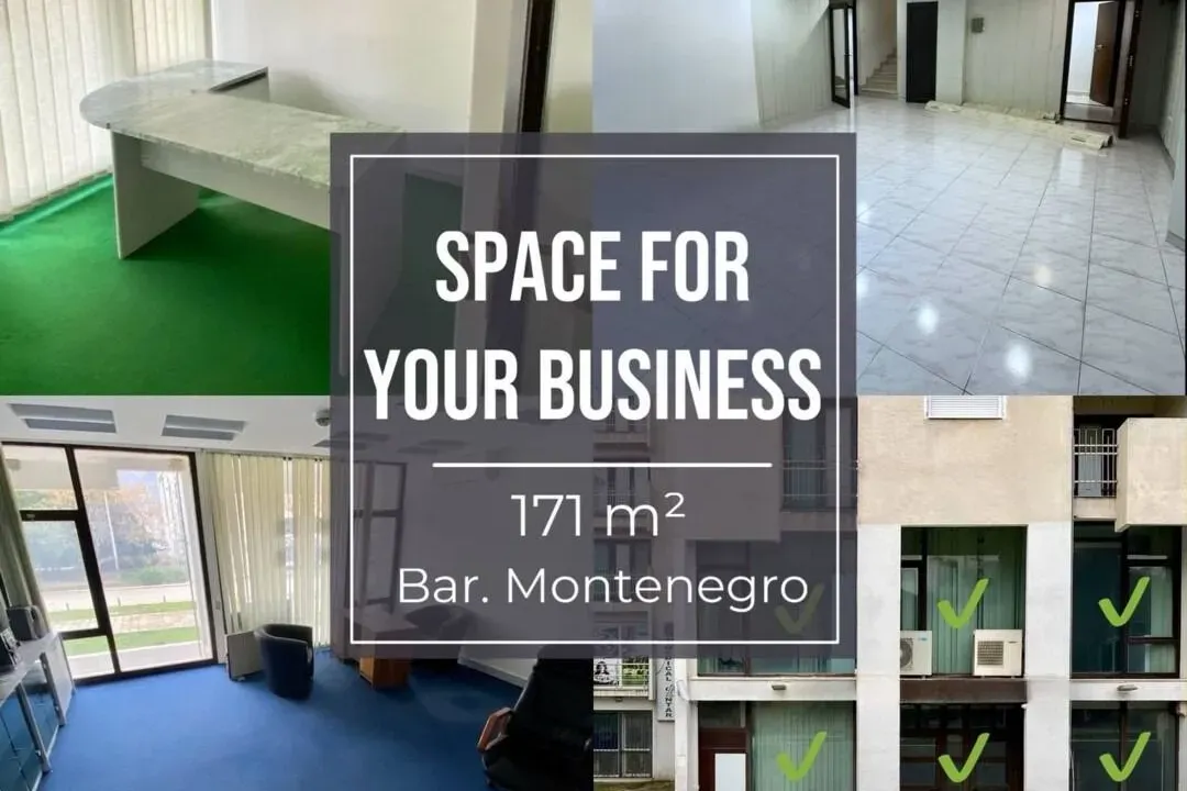 Sale, office space, 171m², Centar, Bar