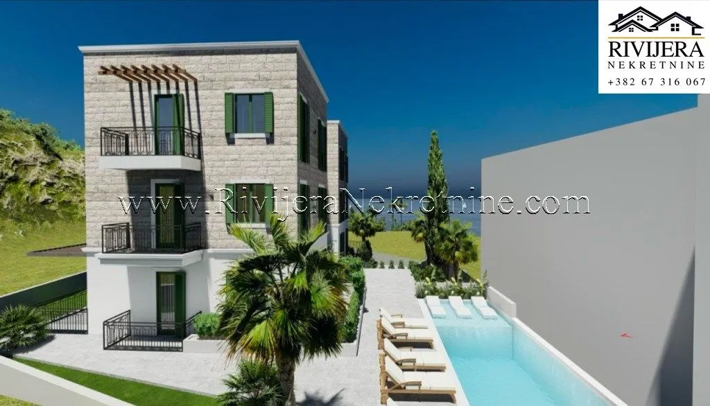 Prodaja, dvosoban stan, 59m², Kava, Tivat